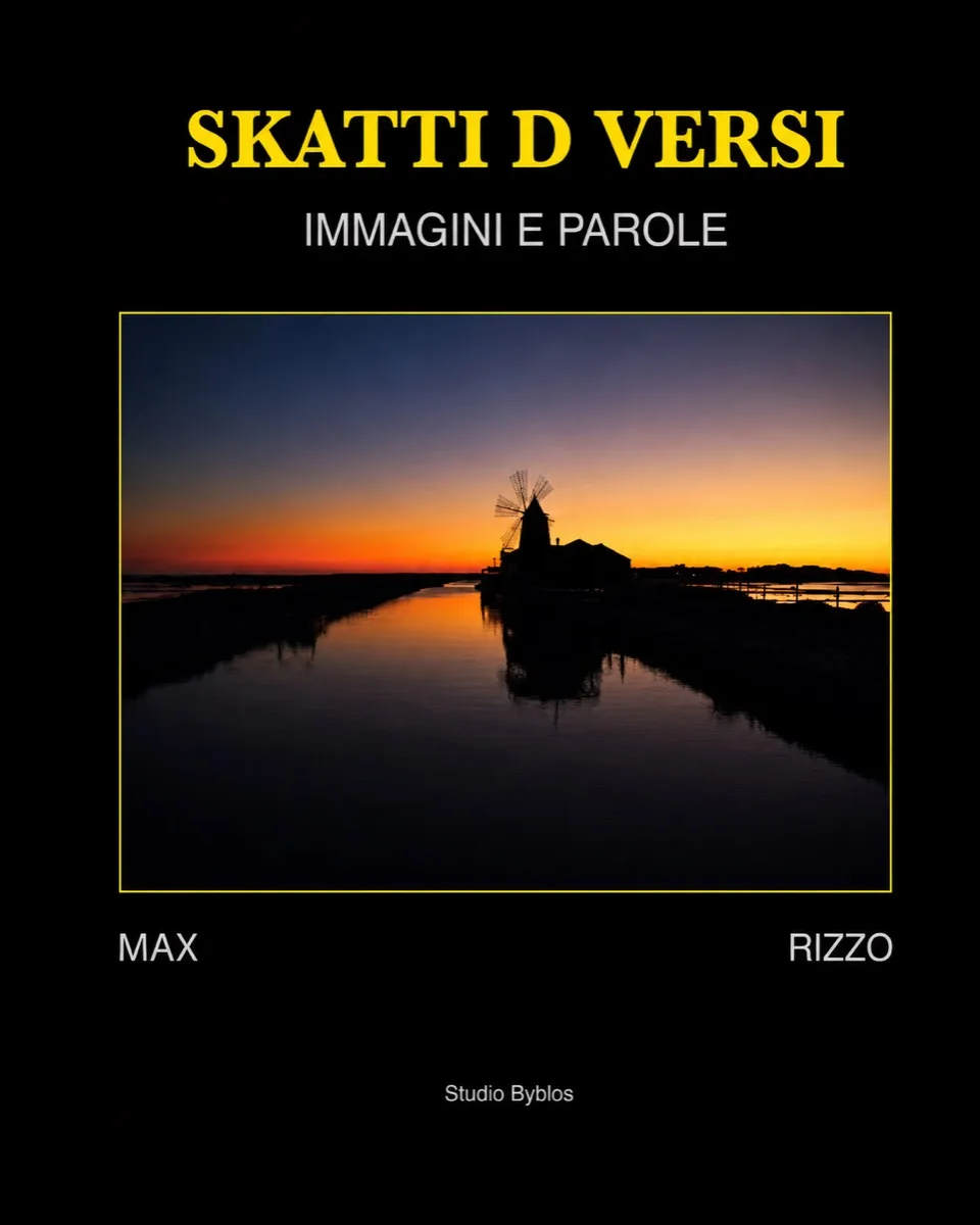 Copertina di Skatti d’Versi, raccolta di fotografie e poesie
